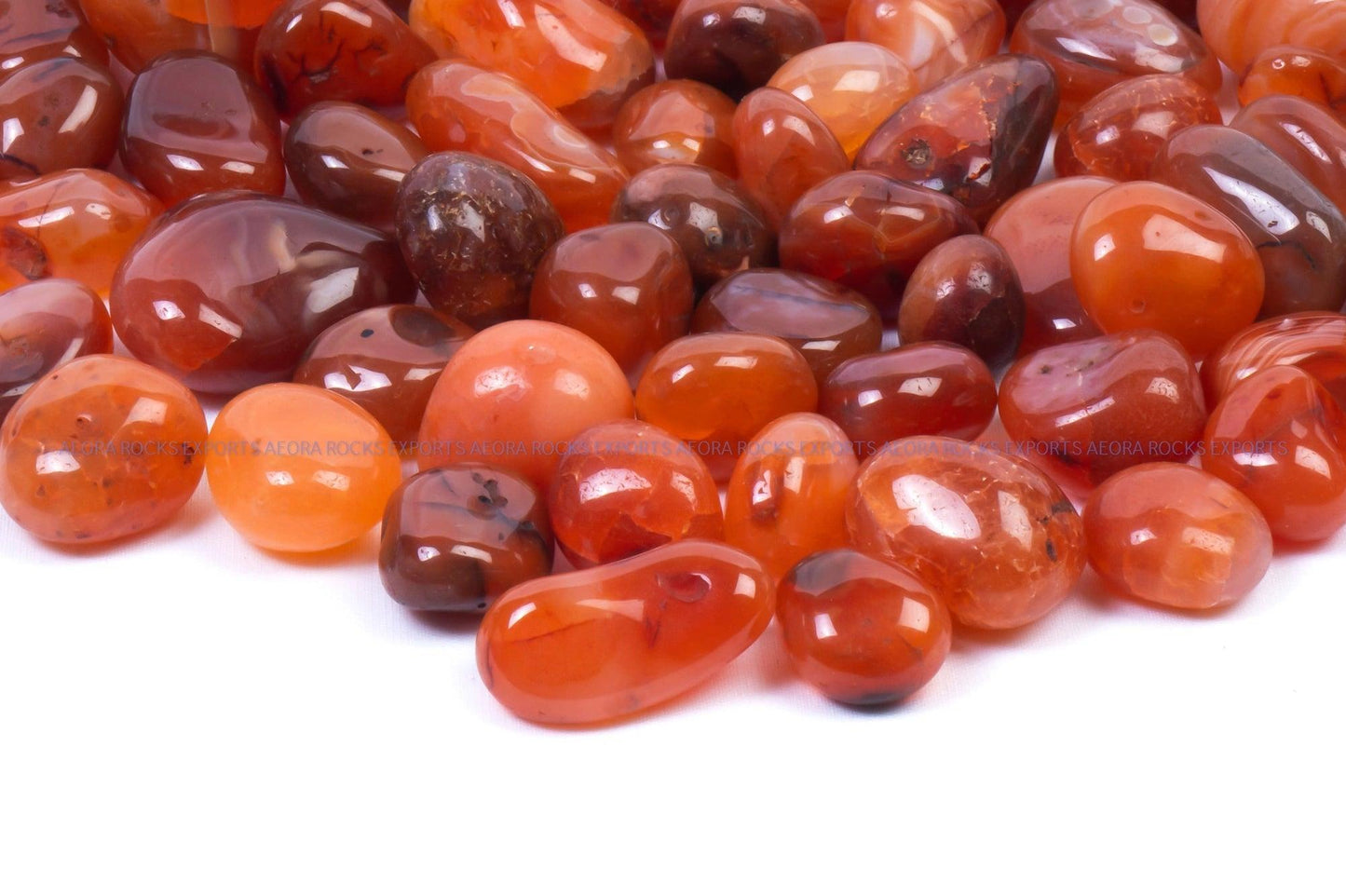Carnelian Tumbled Stone in India - Aeora Rocks - AEORA ROCKS INDIA - Healing Crystals superstore