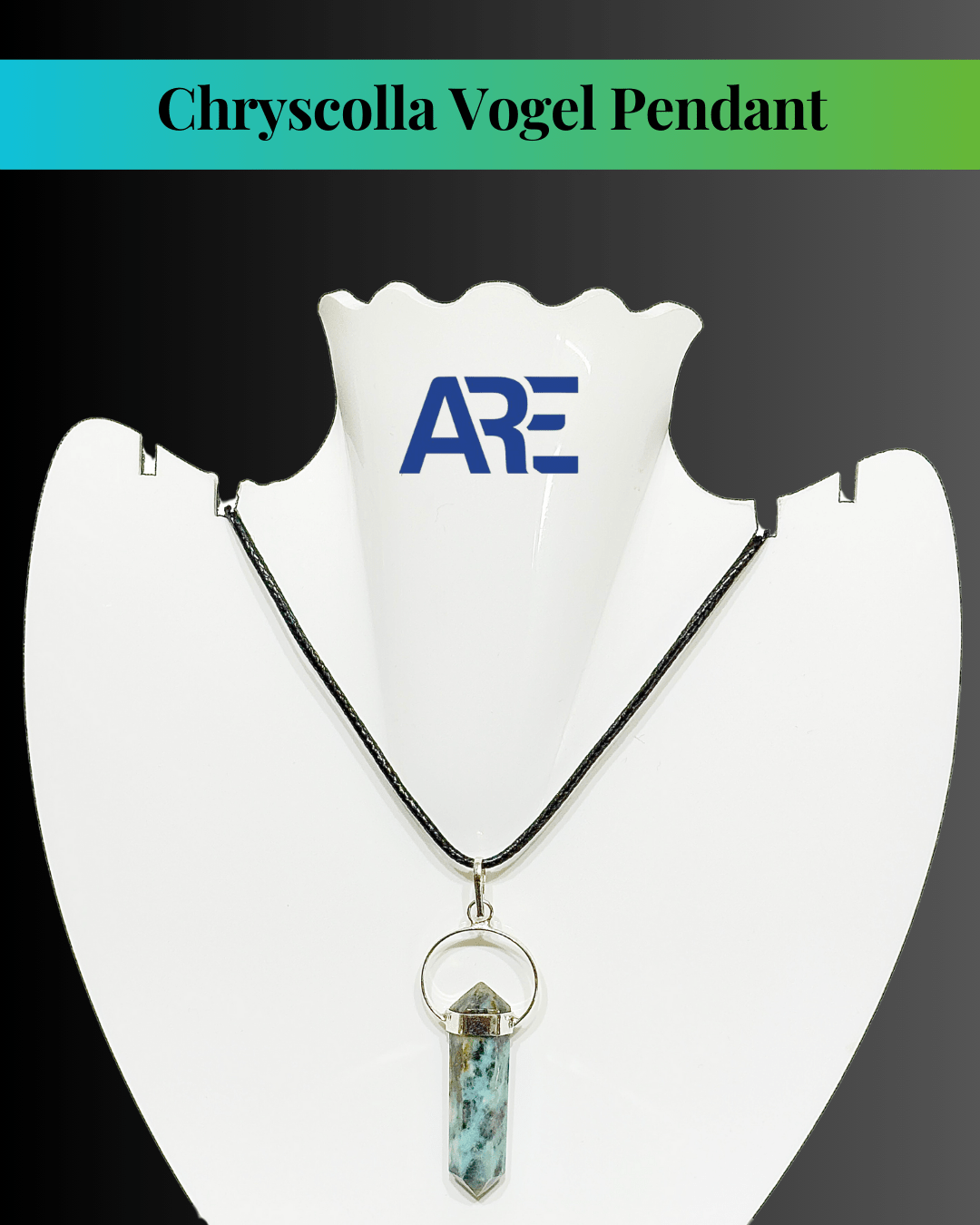 Chrysocolla Vogel Pendant - AEORA ROCKS INDIA - Healing Crystals superstore
