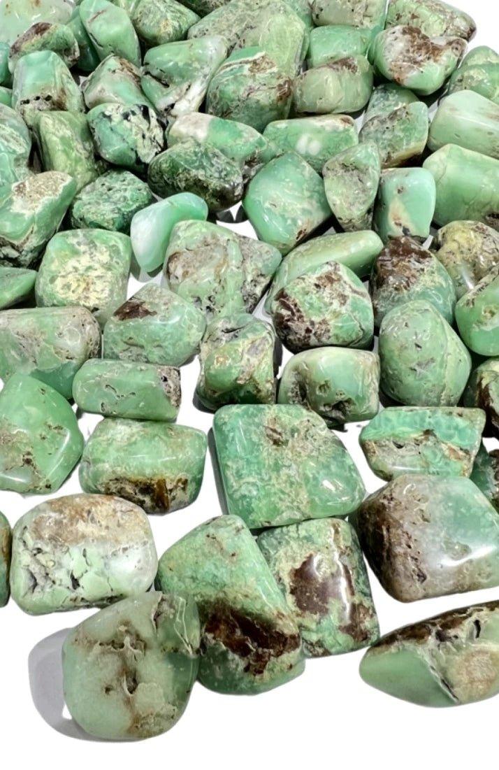 Chrysoprase Tumbled Stone in India - Aeora Rocks - AEORA ROCKS INDIA - Healing Crystals superstore