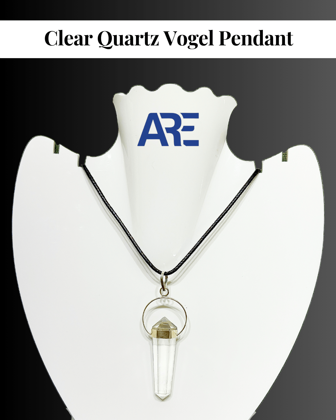 Clear Quartz Vogel Pendant - AEORA ROCKS INDIA - Healing Crystals superstore