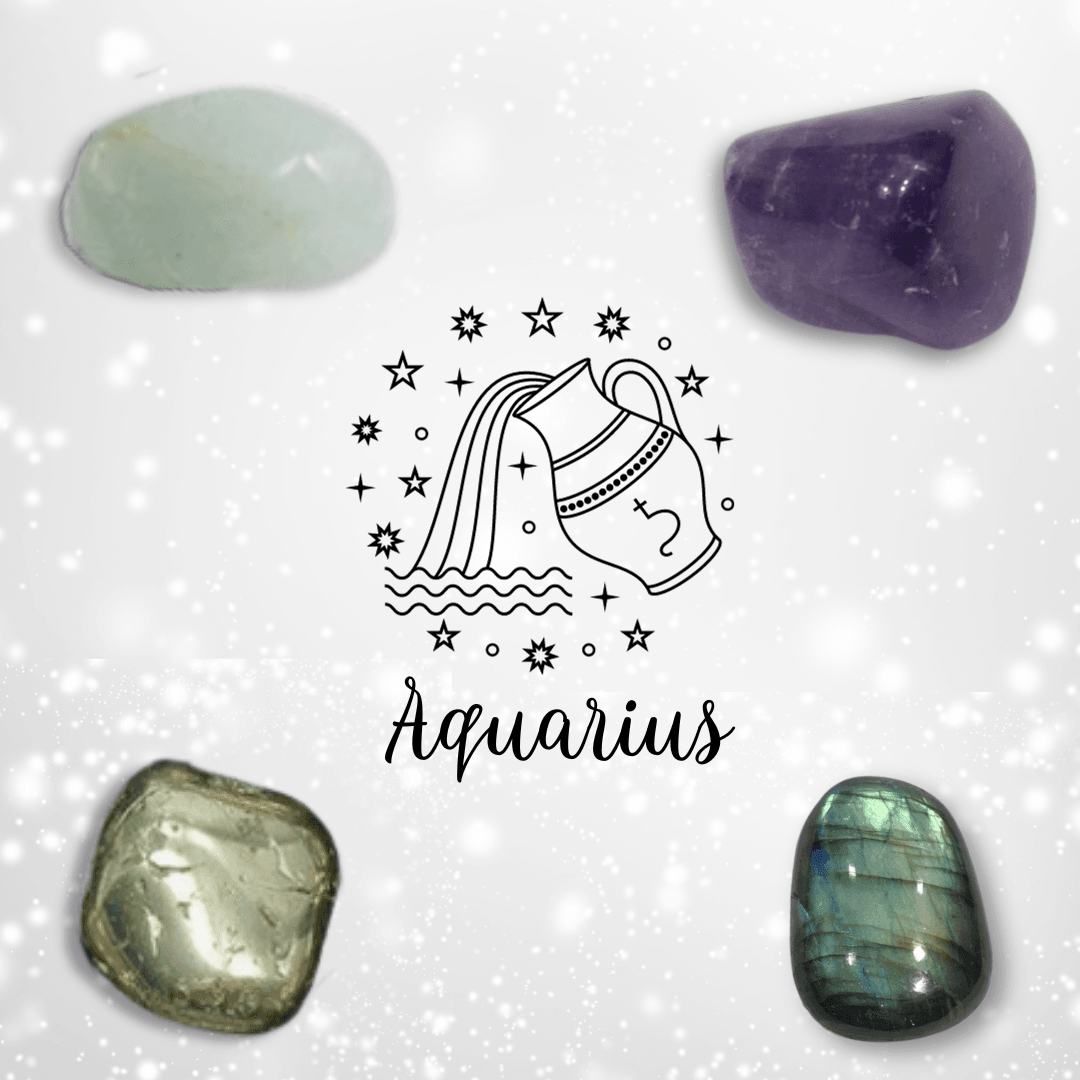 CRYSTALS AS PER ZODIAC - AQUARIUS - AEORA ROCKS INDIA - Healing Crystals superstore