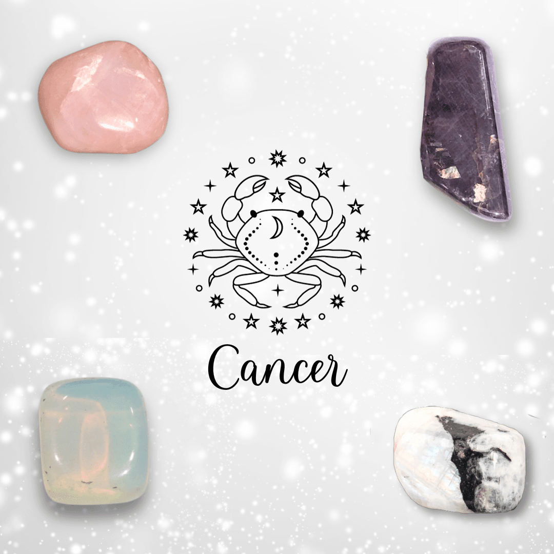 CRYSTALS AS PER ZODIAC - CANCER - AEORA ROCKS INDIA - Healing Crystals superstore