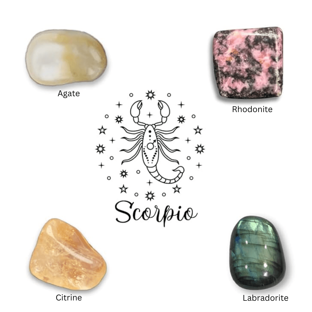 CRYSTALS AS PER ZODIAC - SCORPIO - AEORA ROCKS INDIA - Healing Crystals superstore