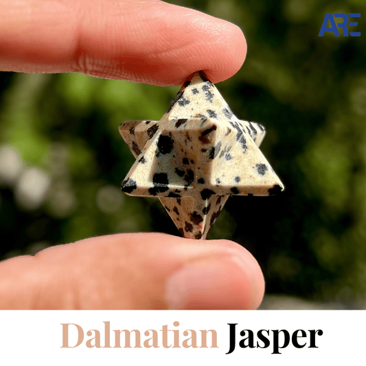 Dalmatian Jasper Merkaba - AEORA ROCKS INDIA - Healing Crystals superstore