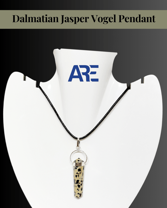 Dalmatian Jasper Vogel Pendant - AEORA ROCKS INDIA - Healing Crystals superstore