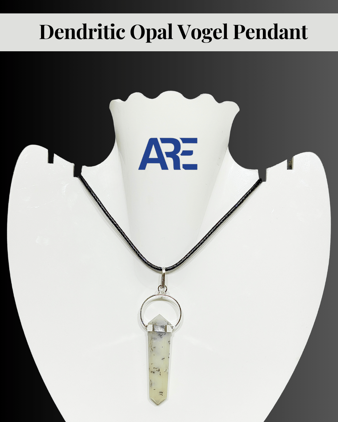 Dendritic Opal Vogel Pendant - AEORA ROCKS INDIA - Healing Crystals superstore