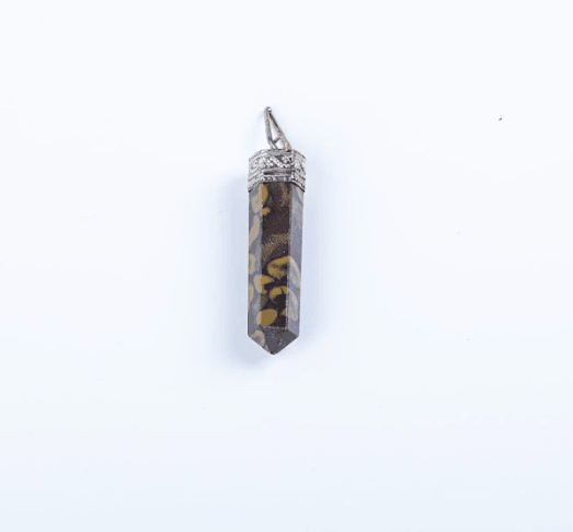 Fruit Jasper Single Point Pendant - AEORA ROCKS INDIA - Healing Crystals superstore