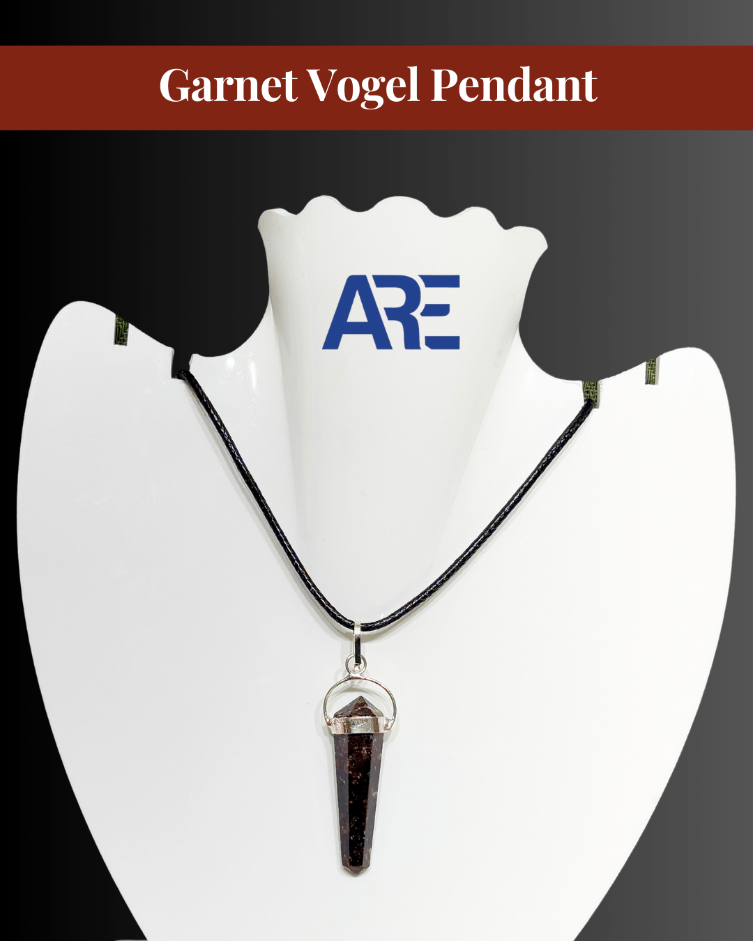 Garnet Vogel Pendant - AEORA ROCKS INDIA - Healing Crystals superstore