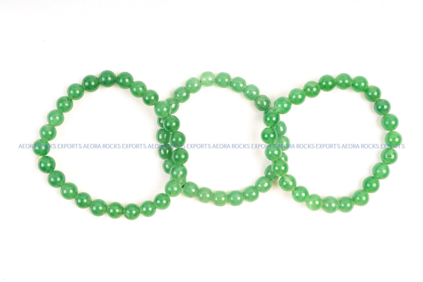 Green Aventurine Bead Bracelet in India - Aeora Rocks - AEORA ROCKS INDIA - Healing Crystals superstore
