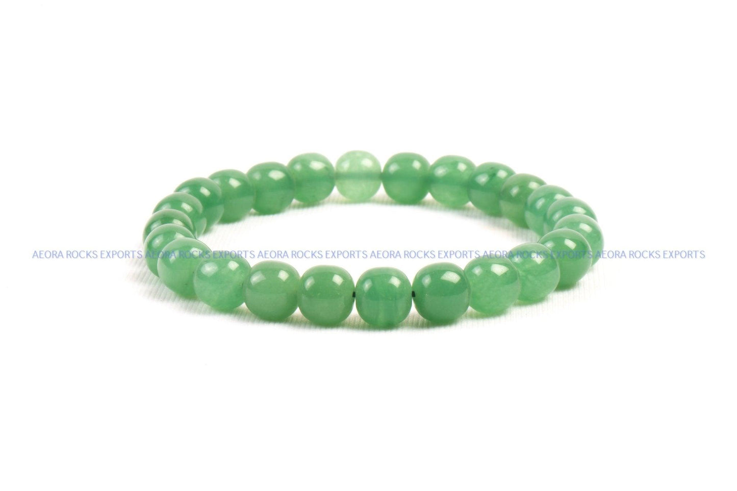 Green Aventurine Bead Bracelet in India - Aeora Rocks - AEORA ROCKS INDIA - Healing Crystals superstore
