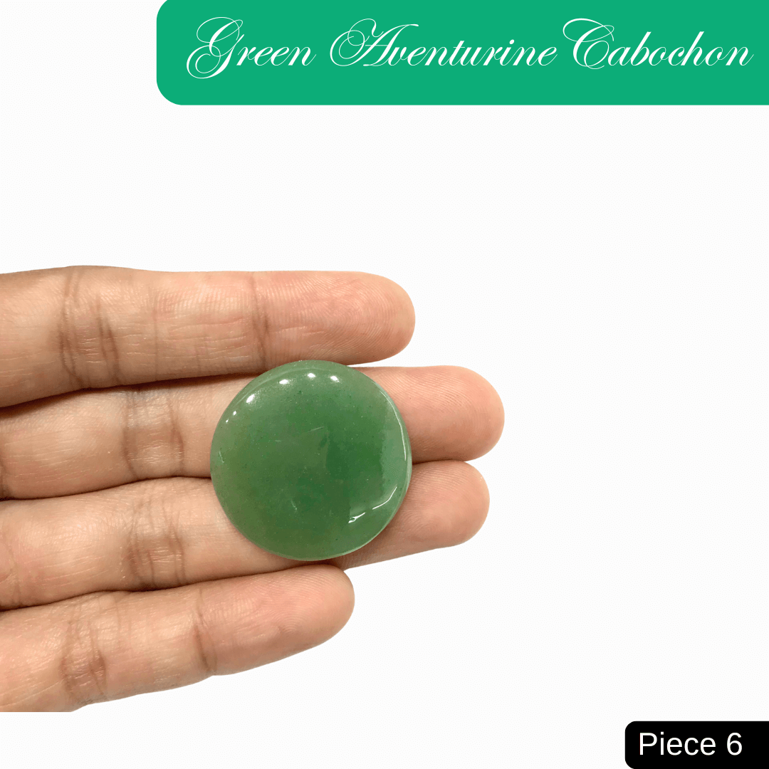 Green Aventurine Cabochons - AEORA ROCKS INDIA - Healing Crystals superstore