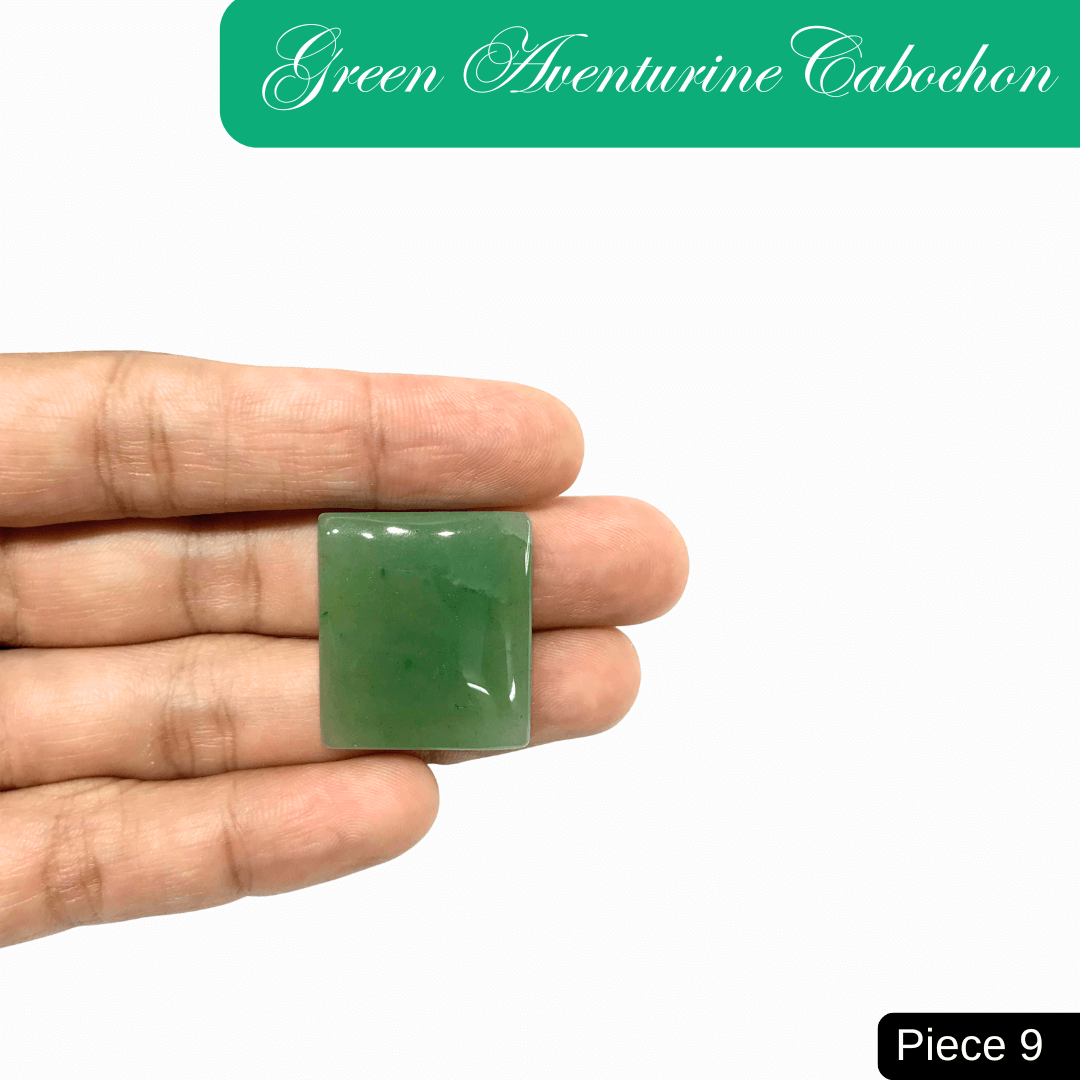 Green Aventurine Cabochons - AEORA ROCKS INDIA - Healing Crystals superstore