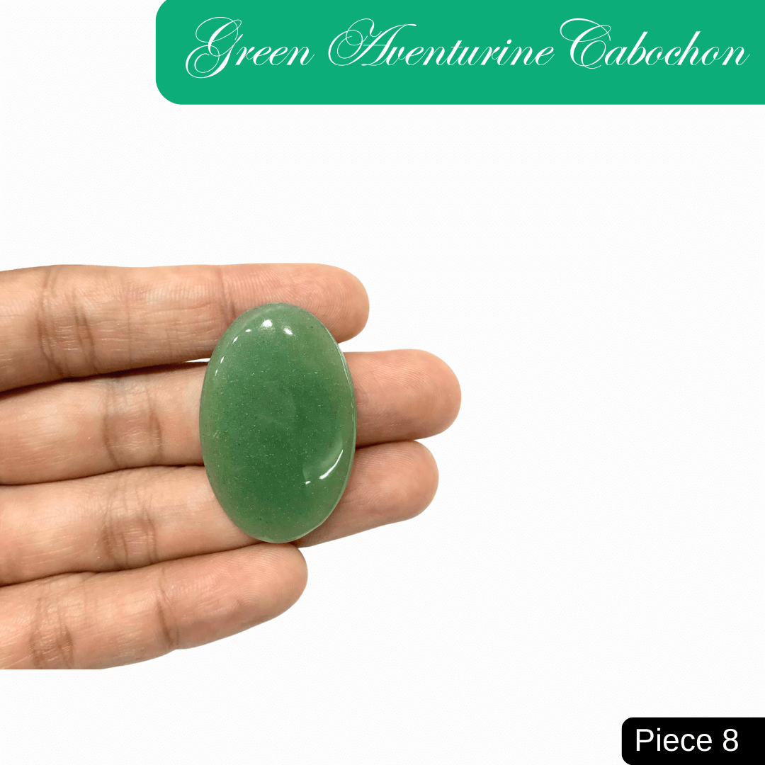 Green Aventurine Cabochons - AEORA ROCKS INDIA - Healing Crystals superstore