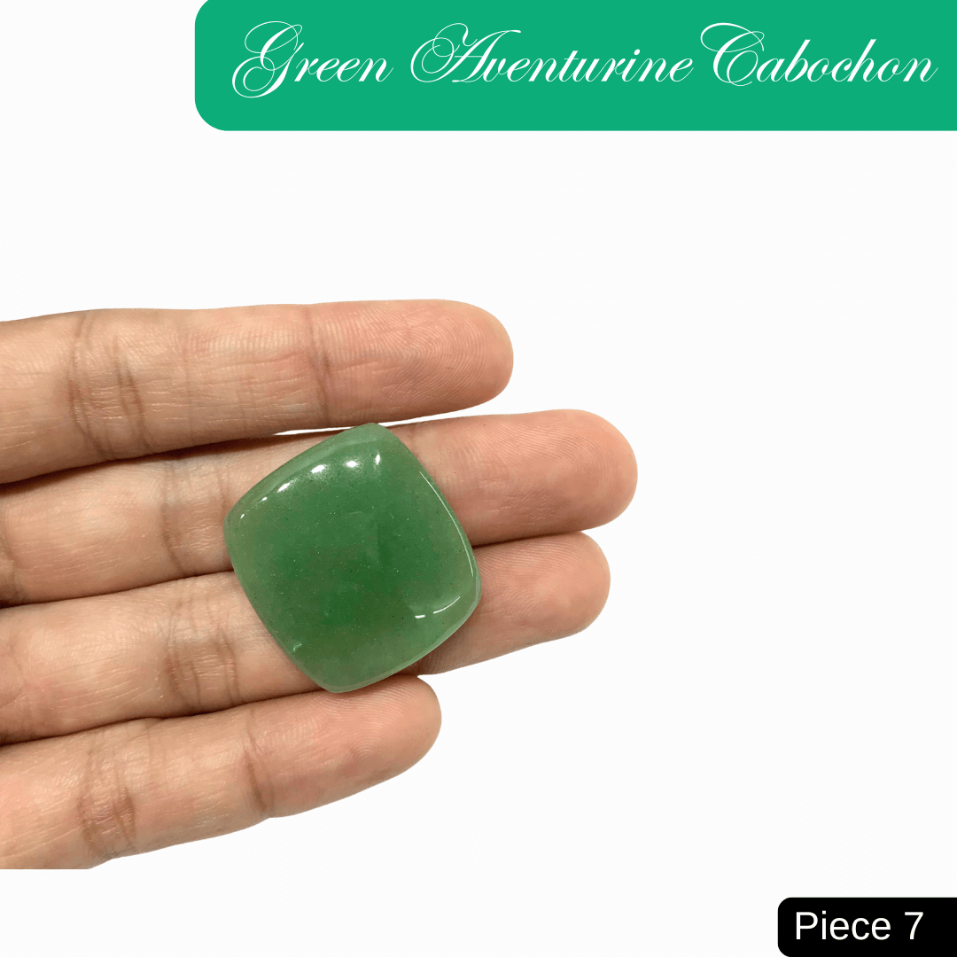 Green Aventurine Cabochons - AEORA ROCKS INDIA - Healing Crystals superstore