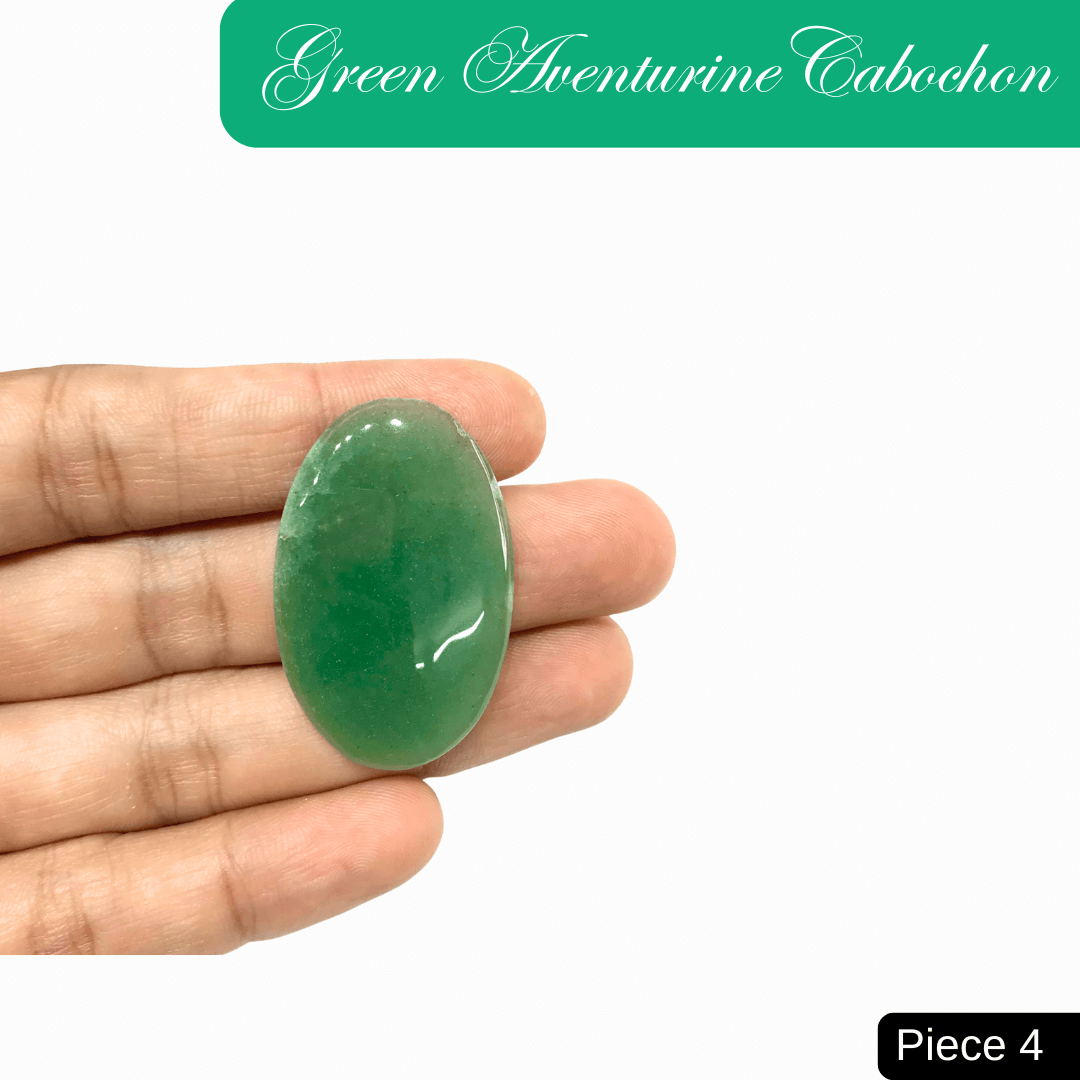 Green Aventurine Cabochons - AEORA ROCKS INDIA - Healing Crystals superstore