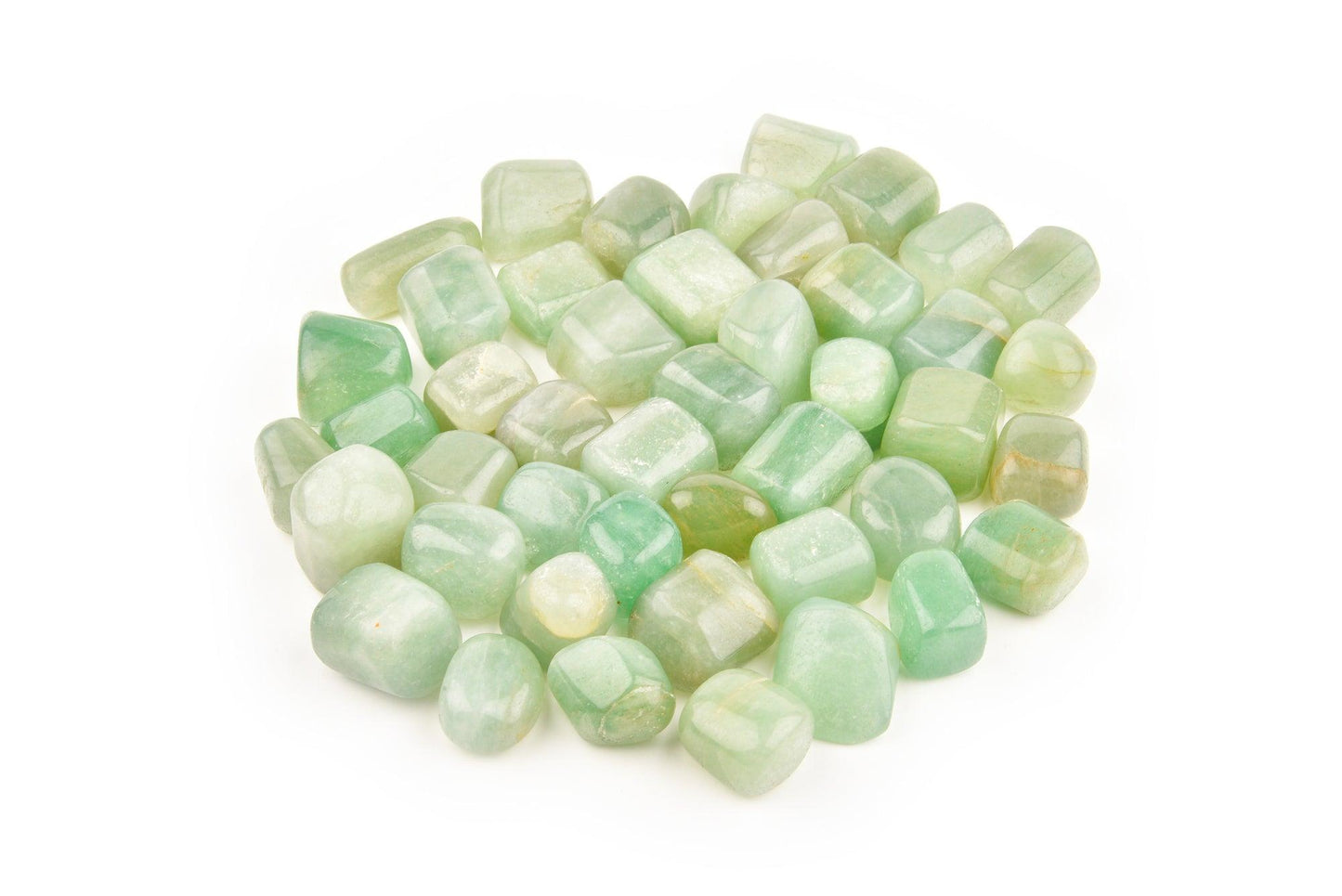 Green Aventurine Tumbled Stone - AEORA ROCKS INDIA - Healing Crystals superstore