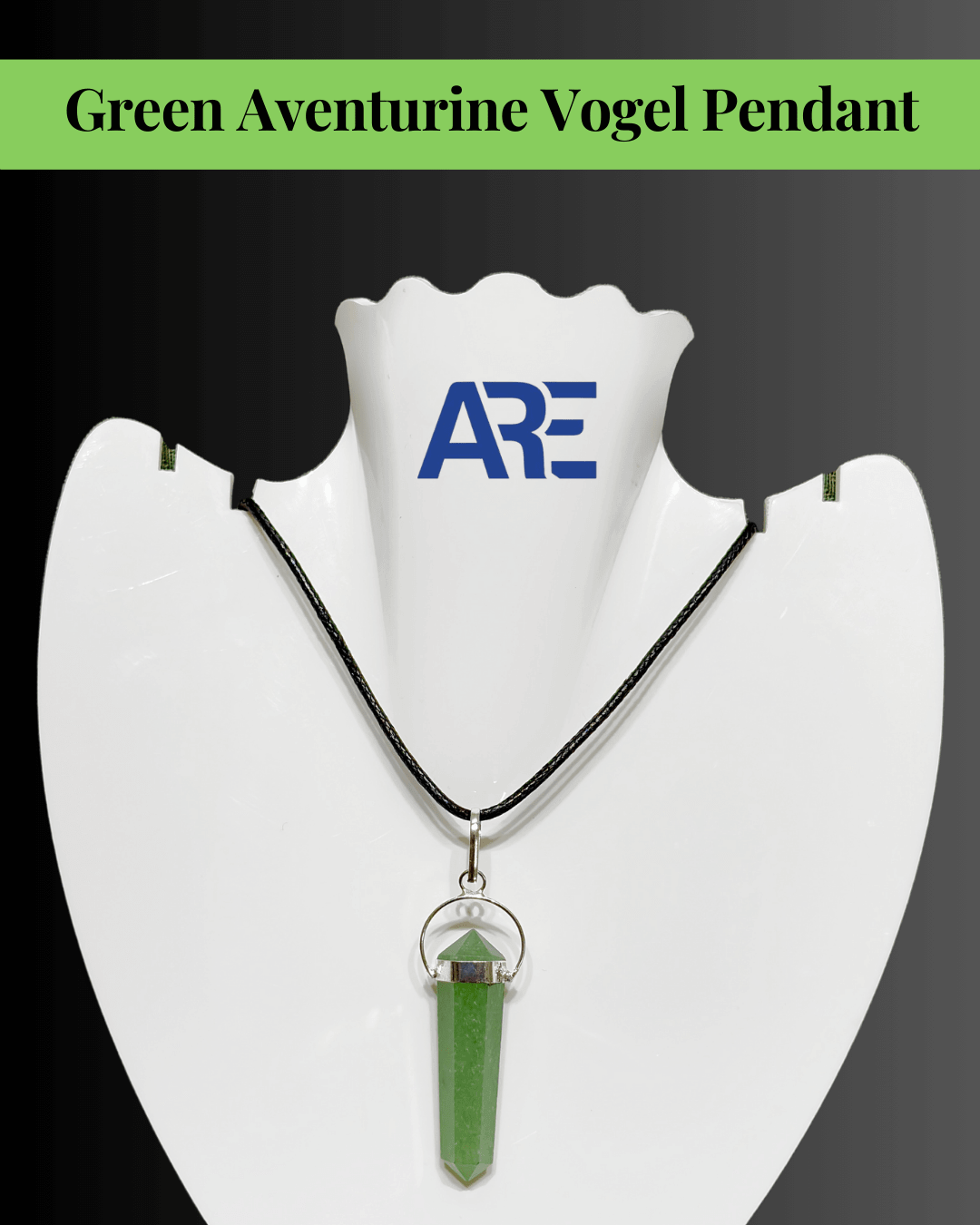 Green Aventurine Vogel Pendant - AEORA ROCKS INDIA - Healing Crystals superstore