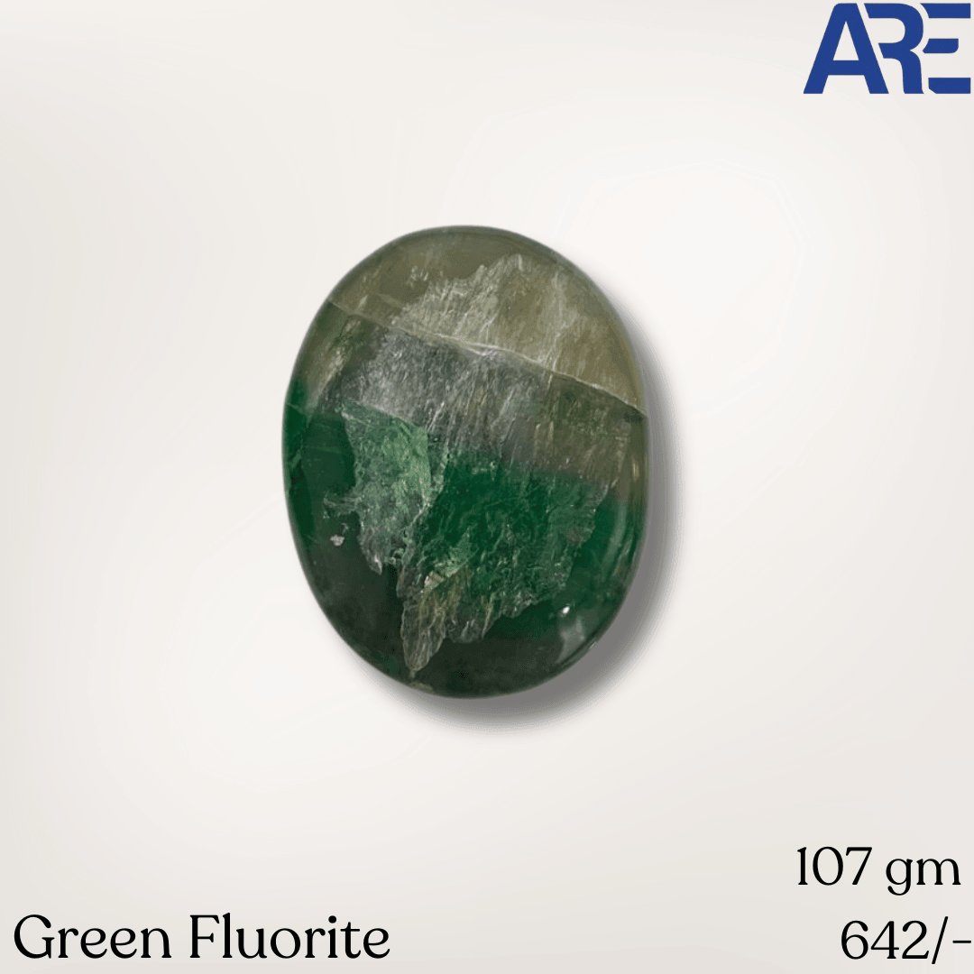 Green Fluorite Palmstone - AEORA ROCKS INDIA - Healing Crystals superstore