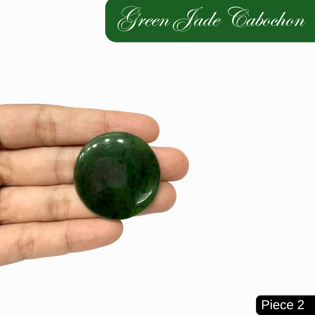 Green Jade Cabochons - AEORA ROCKS INDIA - Healing Crystals superstore