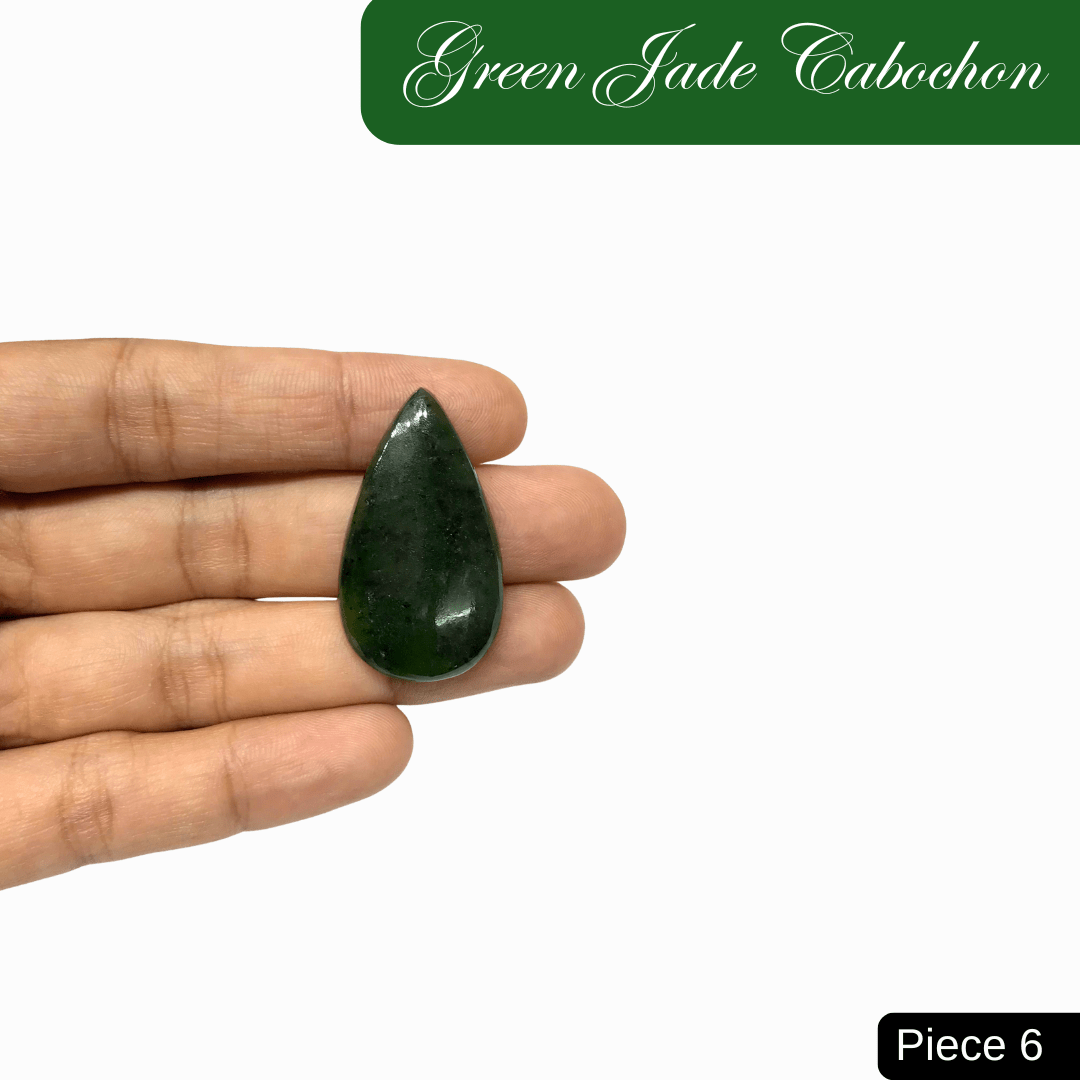 Green Jade Cabochons - AEORA ROCKS INDIA - Healing Crystals superstore