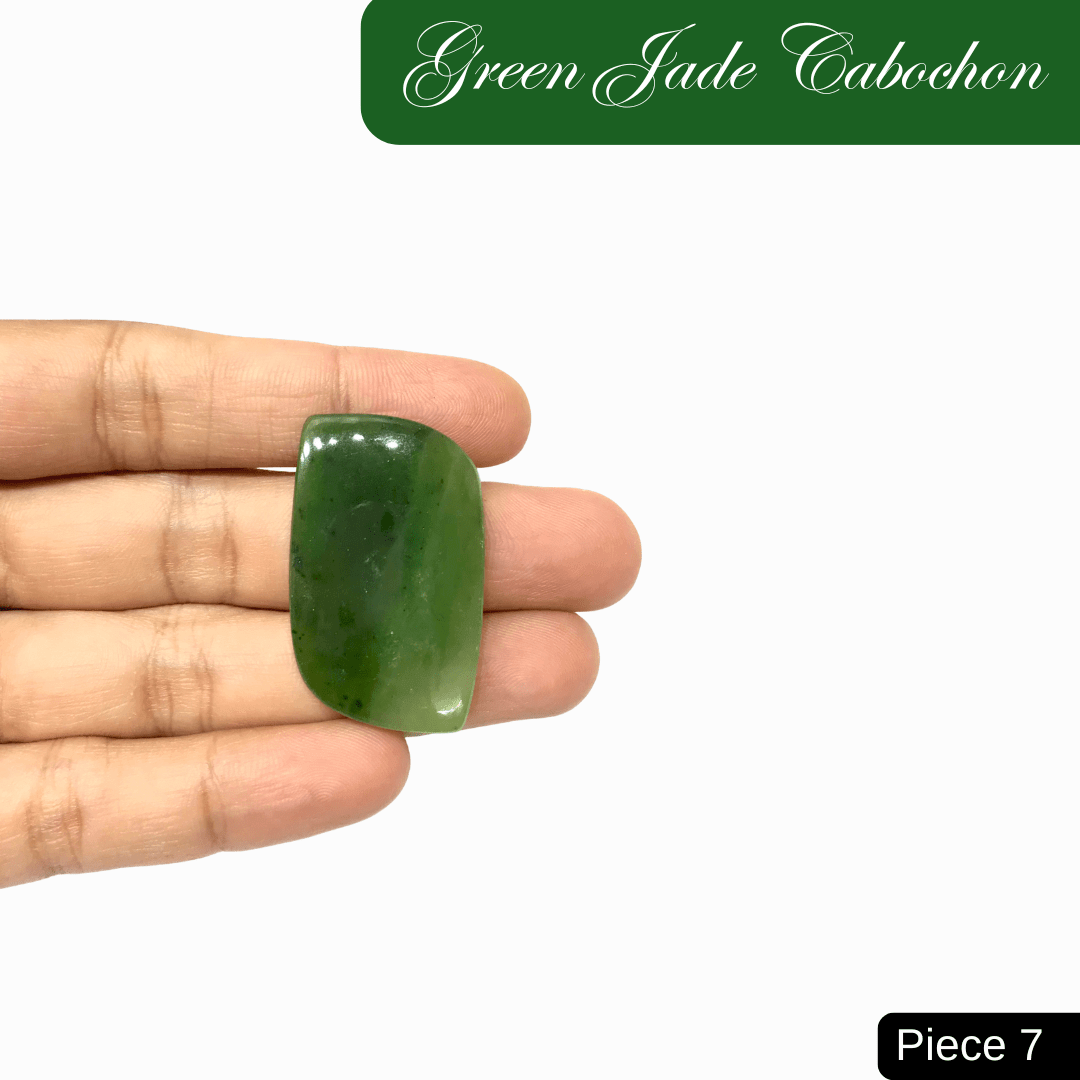 Green Jade Cabochons - AEORA ROCKS INDIA - Healing Crystals superstore