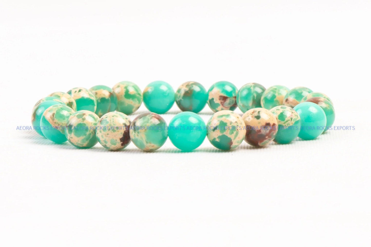 Green Magnesite Bead Bracelet in India - Aeora Rocks - AEORA ROCKS INDIA - Healing Crystals superstore