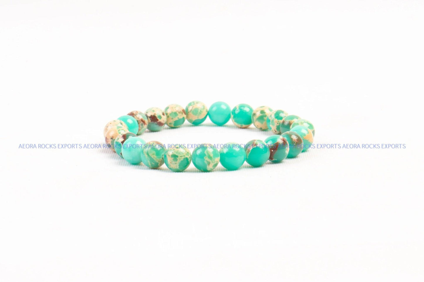 Green Magnesite Bead Bracelet in India - Aeora Rocks - AEORA ROCKS INDIA - Healing Crystals superstore