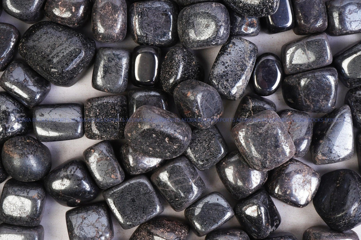 Hematite Tumbled Stone in India - Aeora Rocks - AEORA ROCKS INDIA - Healing Crystals superstore