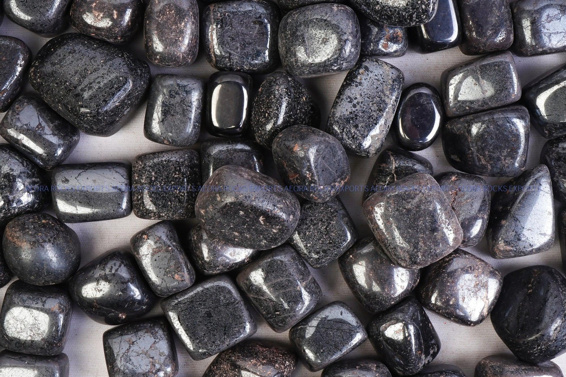 Hematite Tumbled Stone in India - Aeora Rocks - AEORA ROCKS INDIA - Healing Crystals superstore