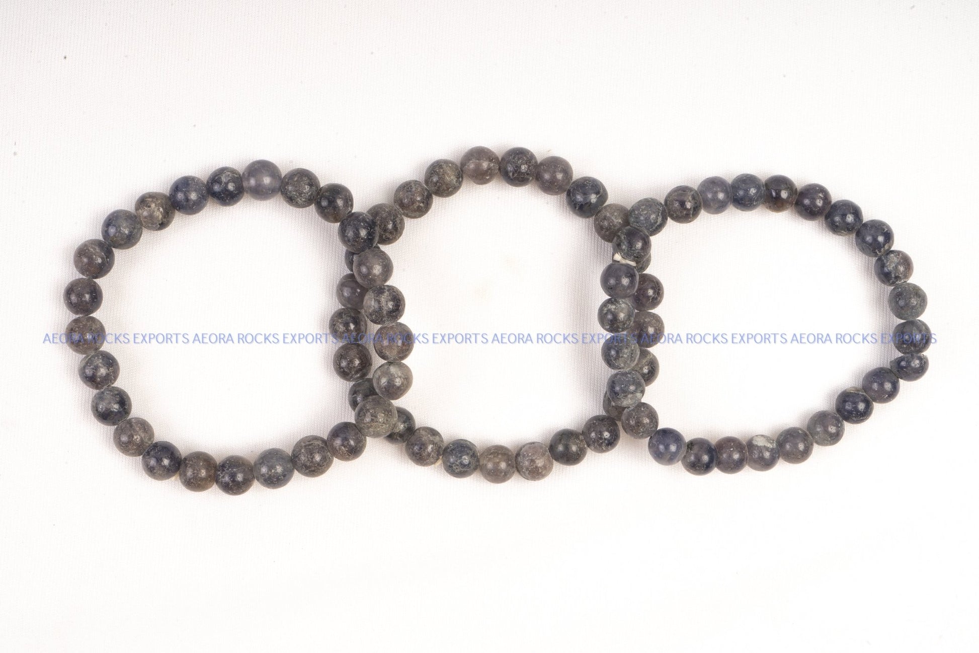 Iolite Bead Bracelet in India - Aeora Rocks - AEORA ROCKS INDIA - Healing Crystals superstore