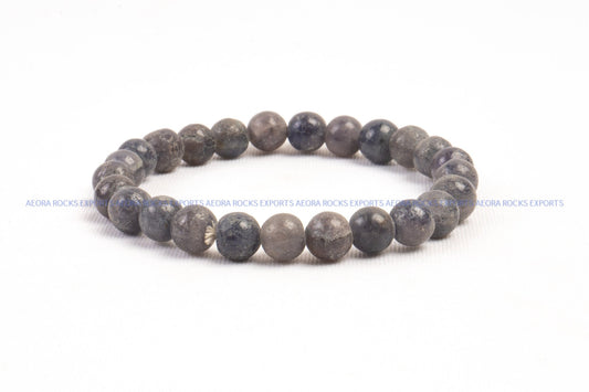 Iolite Bead Bracelet in India - Aeora Rocks - AEORA ROCKS INDIA - Healing Crystals superstore