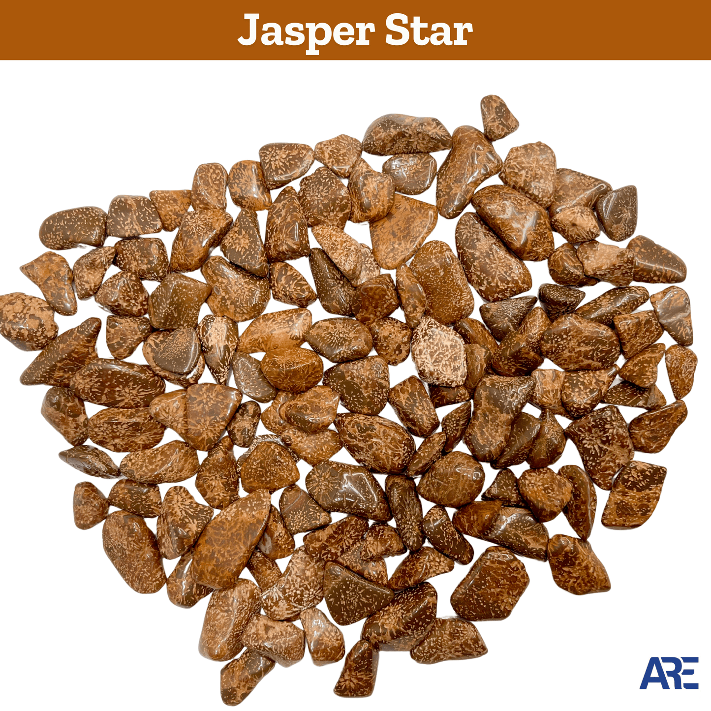 Jasper Star Tumbled Stone - AEORA ROCKS INDIA - Healing Crystals superstore