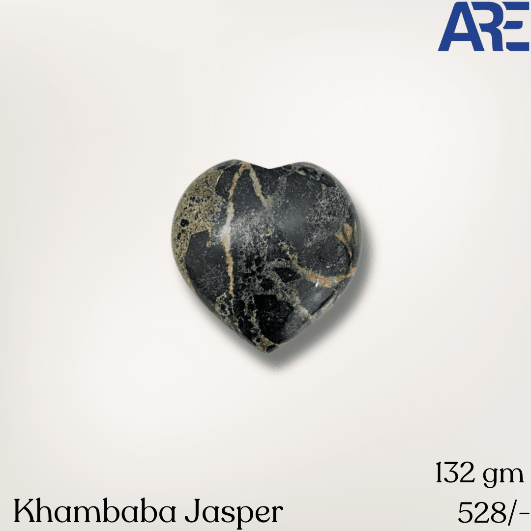 Khambaba Jasper Heart - AEORA ROCKS INDIA - Healing Crystals superstore