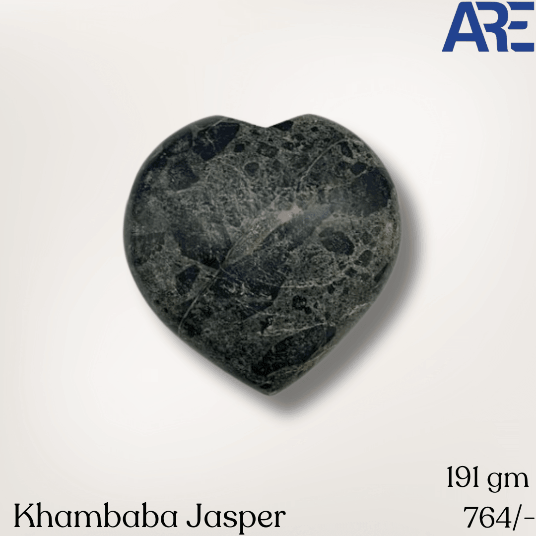 Khambaba Jasper Heart - AEORA ROCKS INDIA - Healing Crystals superstore