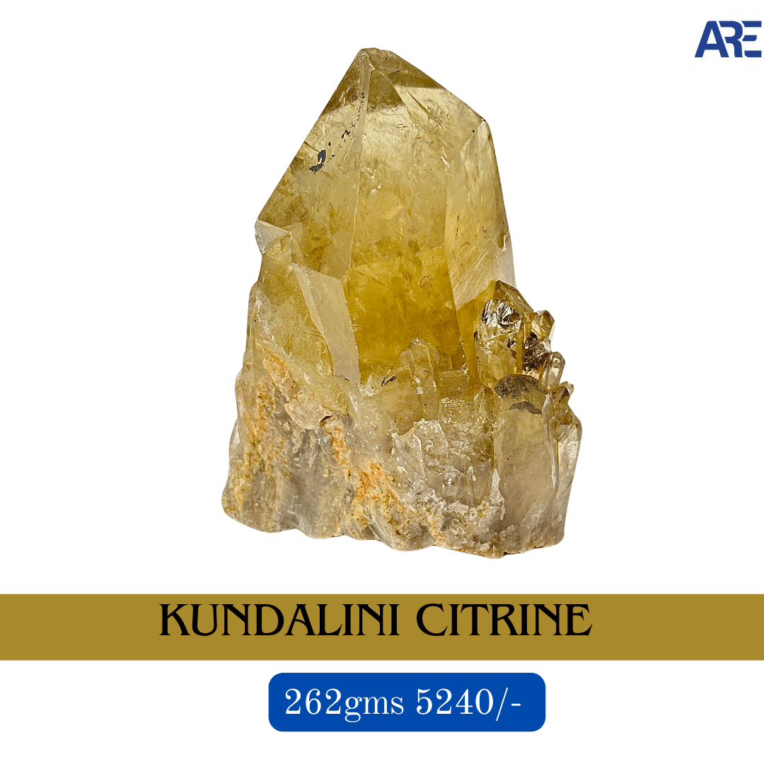 Kundalini Citrine - AEORA ROCKS INDIA - Healing Crystals superstore