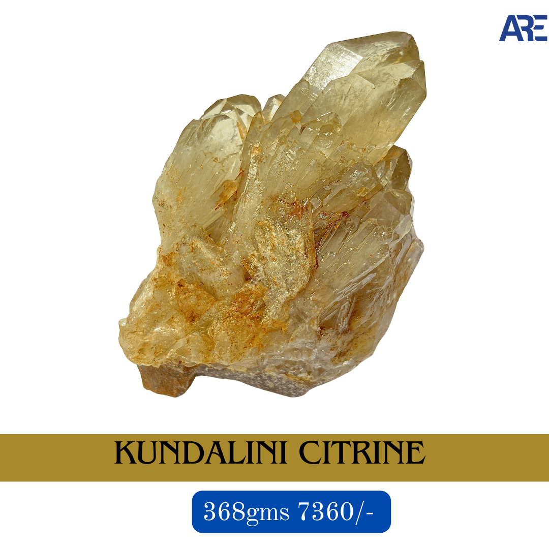 Kundalini Citrine - AEORA ROCKS INDIA - Healing Crystals superstore