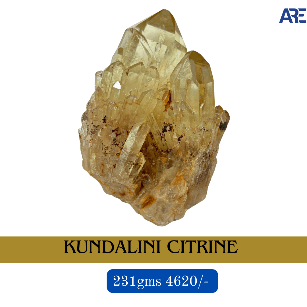 Kundalini Citrine - AEORA ROCKS INDIA - Healing Crystals superstore