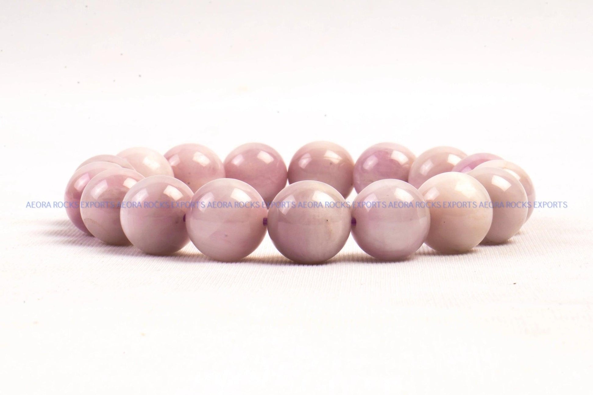 Kunzite Bead Bracelet in India - Aeora Rocks - AEORA ROCKS INDIA - Healing Crystals superstore