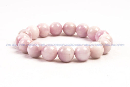 Kunzite Bead Bracelet in India - Aeora Rocks - AEORA ROCKS INDIA - Healing Crystals superstore