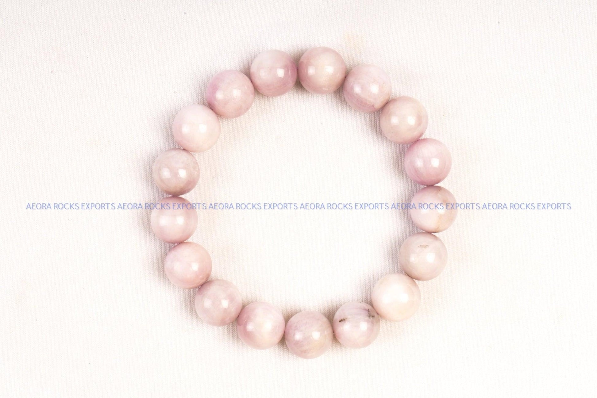 Kunzite Bead Bracelet in India - Aeora Rocks - AEORA ROCKS INDIA - Healing Crystals superstore