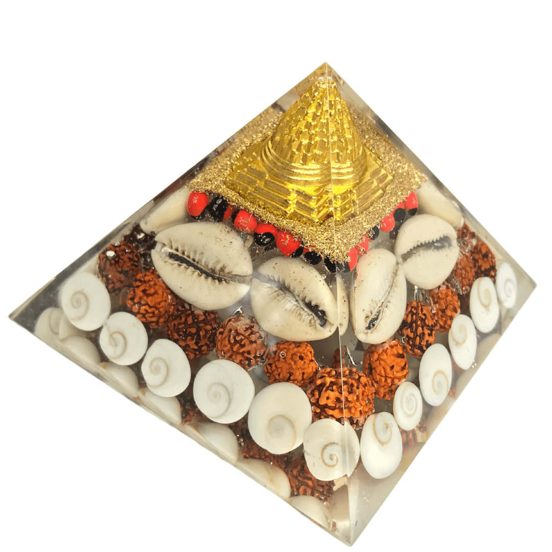 Lakshmi Pyramid - AEORA ROCKS INDIA - Healing Crystals superstore