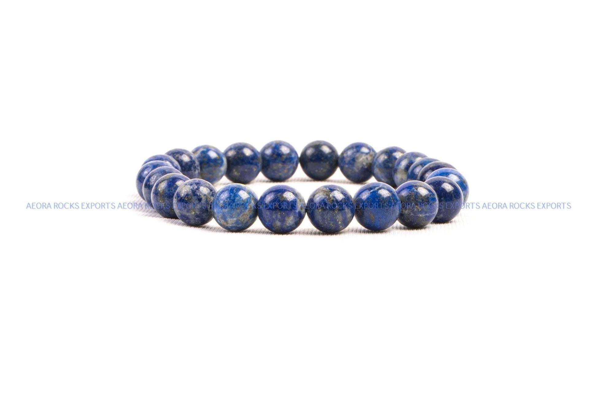Lapis Lazuli Bracelet - 8MM - AEORA ROCKS INDIA - Healing Crystals superstore
