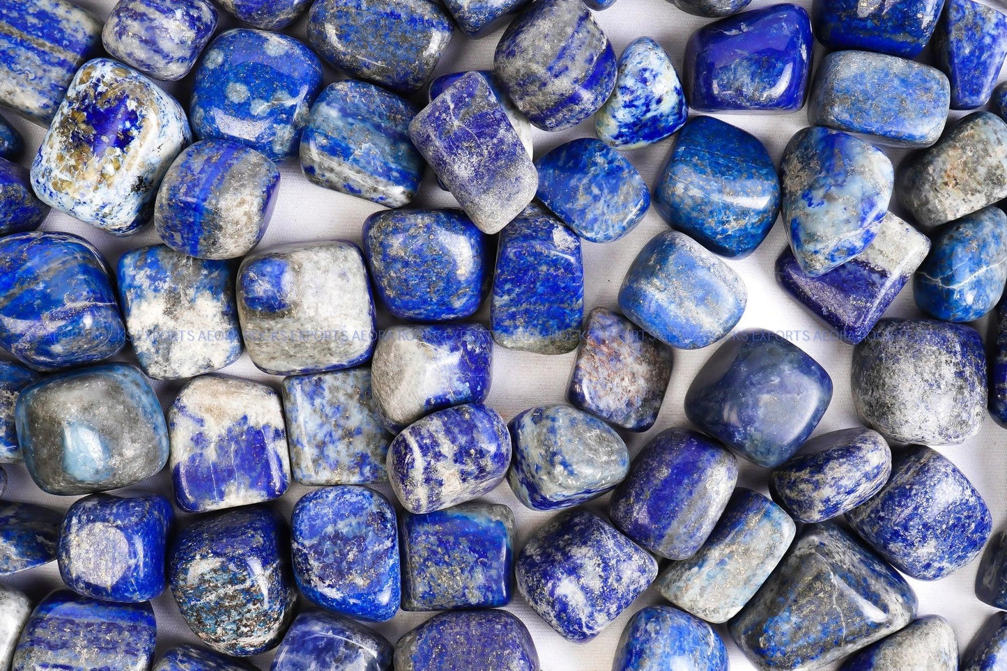 Lapis Lazuli Tumbled Stone - AEORA ROCKS INDIA - Healing Crystals superstore