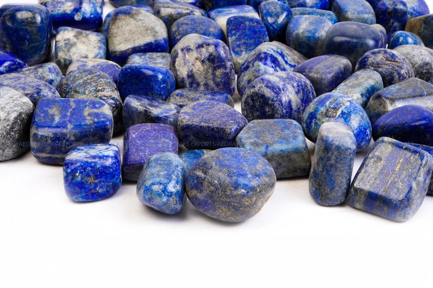 Lapis Lazuli Tumbled Stone - AEORA ROCKS INDIA - Healing Crystals superstore