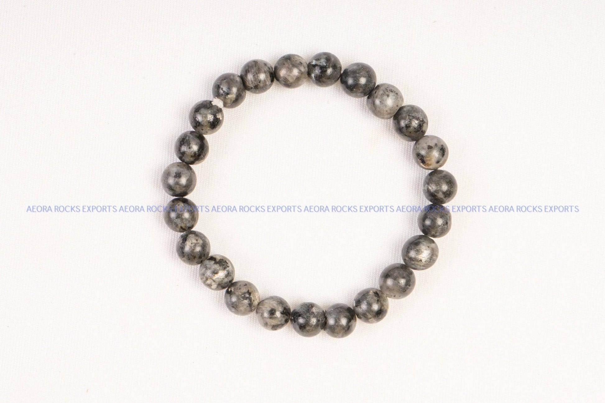 Larvikite Bead Bracelet in India - Aeora Rocks - AEORA ROCKS INDIA - Healing Crystals superstore