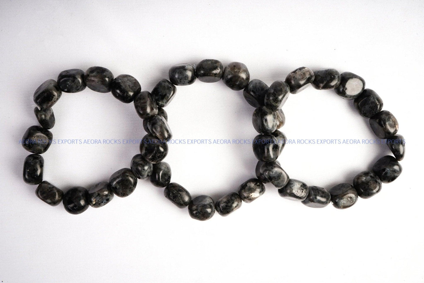 Larvikite Tumbled Bracelet in India - Aeora Rocks - AEORA ROCKS INDIA - Healing Crystals superstore
