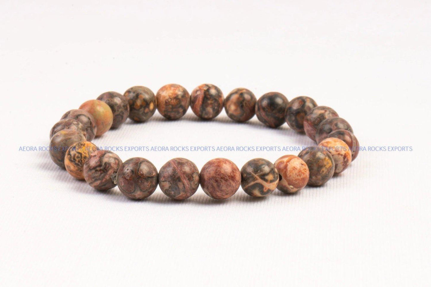Leopard Skin Bead Bracelet in India - Aeora Rocks - AEORA ROCKS INDIA - Healing Crystals superstore