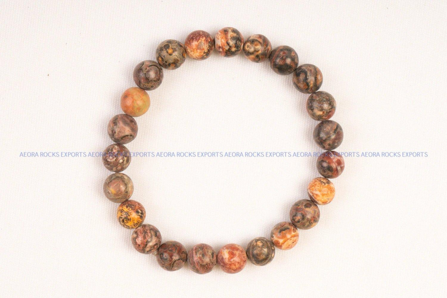 Leopard Skin Bead Bracelet in India - Aeora Rocks - AEORA ROCKS INDIA - Healing Crystals superstore