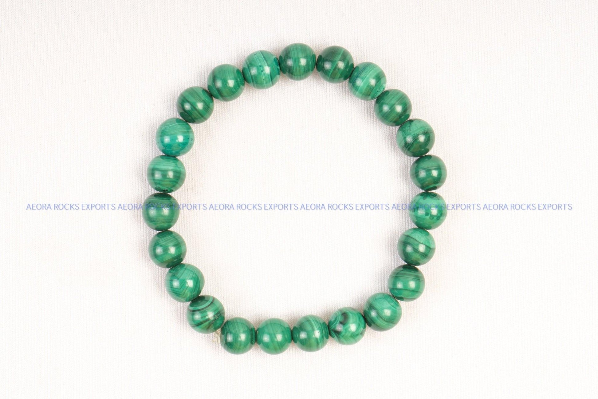 Malachite Bead Bracelet in India - Aeora Rocks - AEORA ROCKS INDIA - Healing Crystals superstore