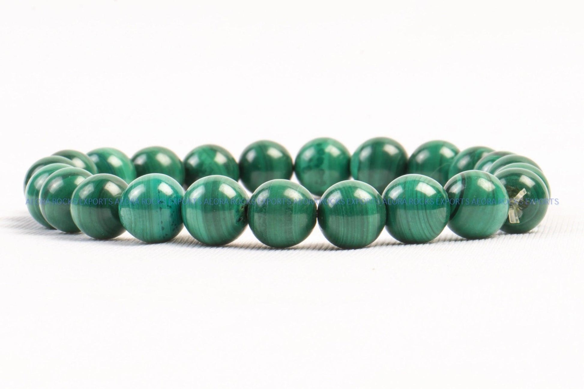 Malachite Bead Bracelet in India - Aeora Rocks - AEORA ROCKS INDIA - Healing Crystals superstore